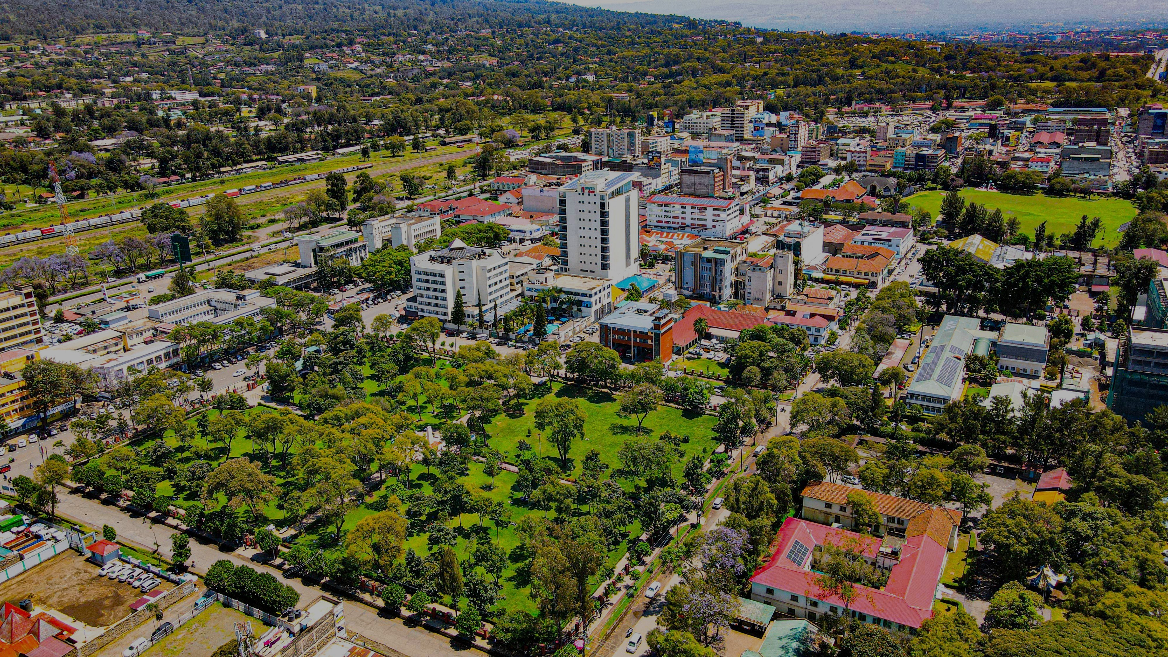 Nakuru City CBD Darkened 30%
